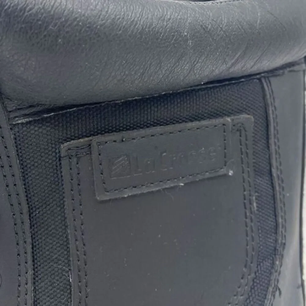 LaCrosse‎ Boots Men 8 Black Iceberg II Snow Thinsulate Waterproof Winter